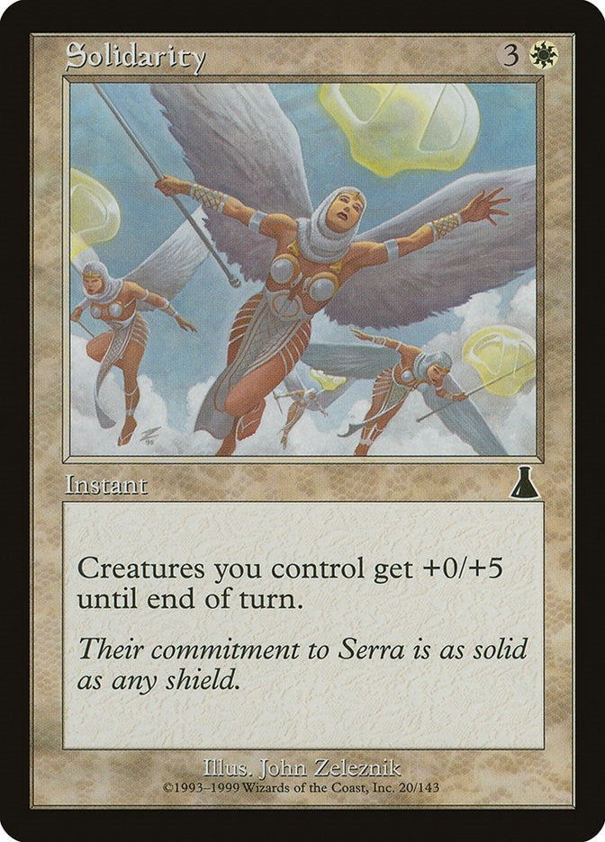 Image for Solidarity (20) (UDS) - Magic: The Gathering