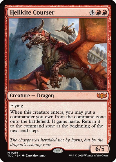 Hellkite Courser (218) (TDC)