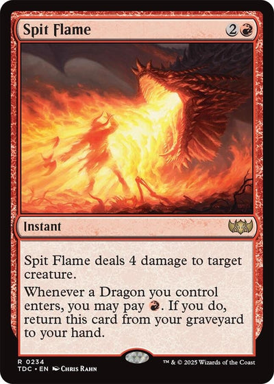 Spit Flame (234) (TDC)