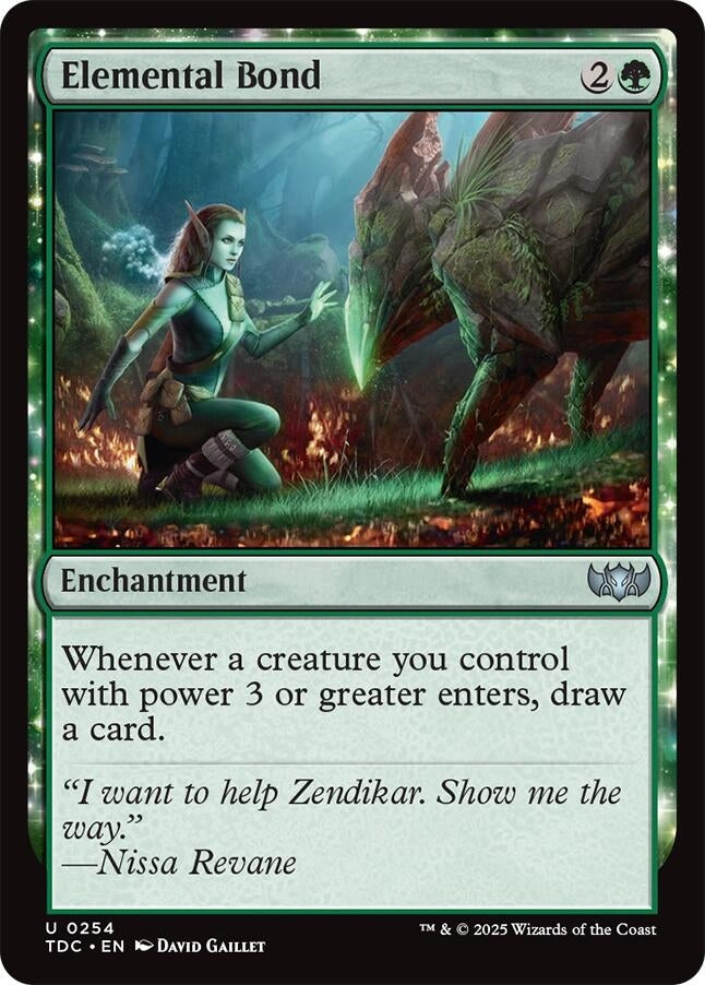 Image for Elemental Bond (254) (TDC) - Magic: The Gathering