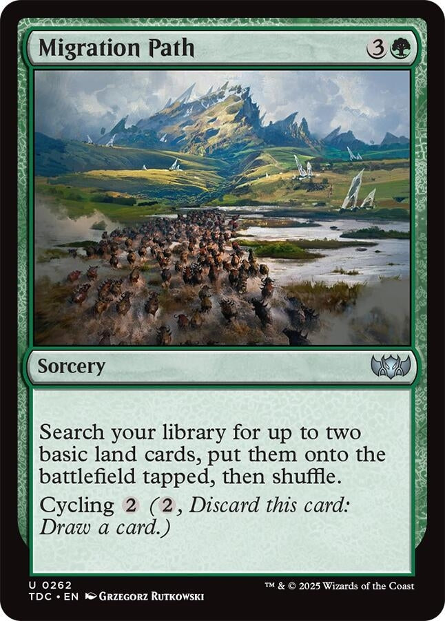 Image for Migration Path (262) (TDC) - Magic: The Gathering