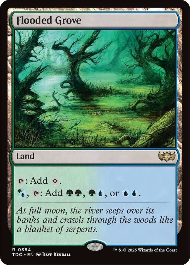 Image for Flooded Grove (364) (TDC) - Magic: The Gathering