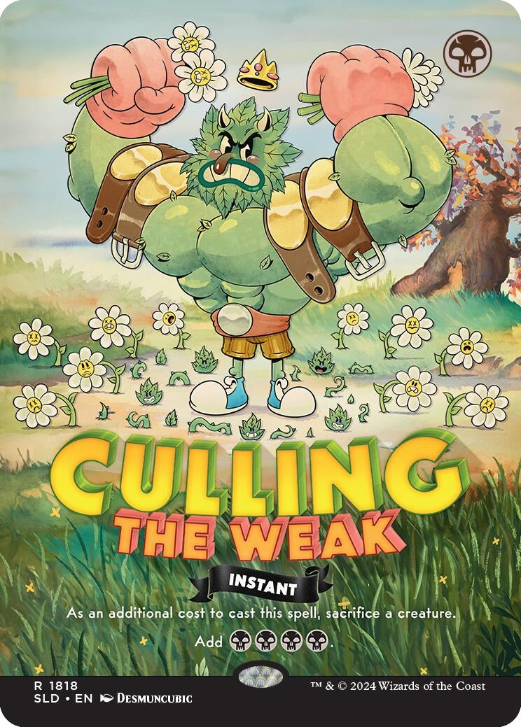 Image for Culling the Weak (1818) (SLD) - Magic: The Gathering