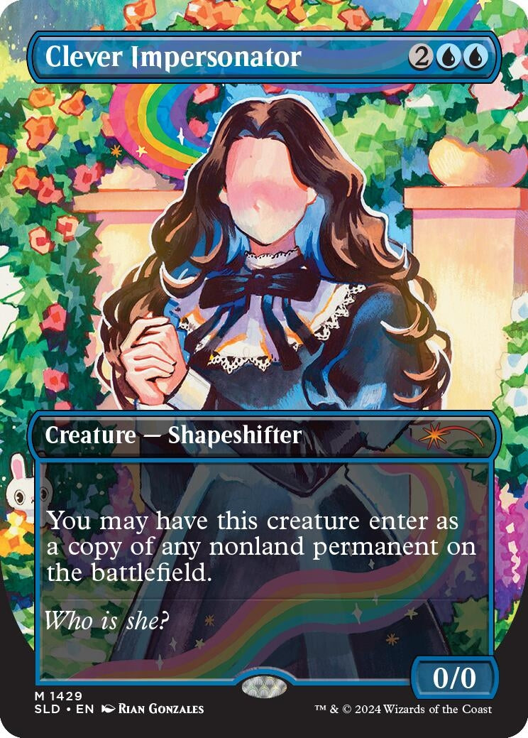 Image for Clever Impersonator (1429) (SLD) - Magic: The Gathering