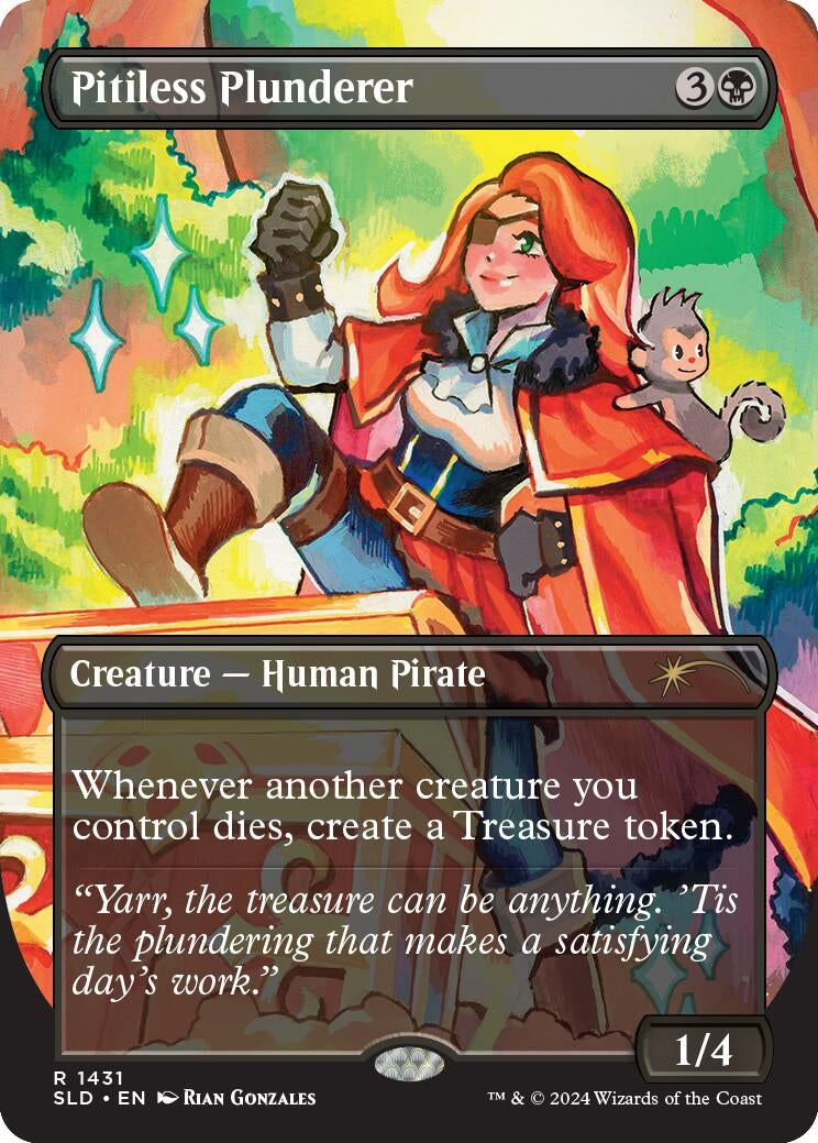 Image for Pitiless Plunderer (1431) (SLD) - Magic: The Gathering