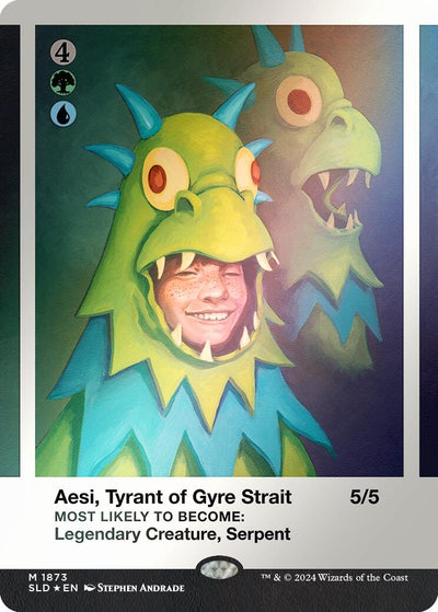 Aesi, Tyrant of Gyre Strait (Rainbow Foil) (1873) (SLD)