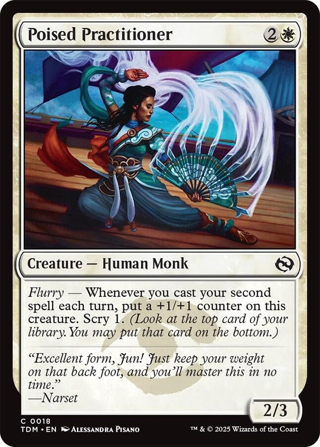 Image for Poised Practitioner (18) (TDM) - Magic: The Gathering