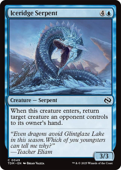 Iceridge Serpent (49) (TDM)