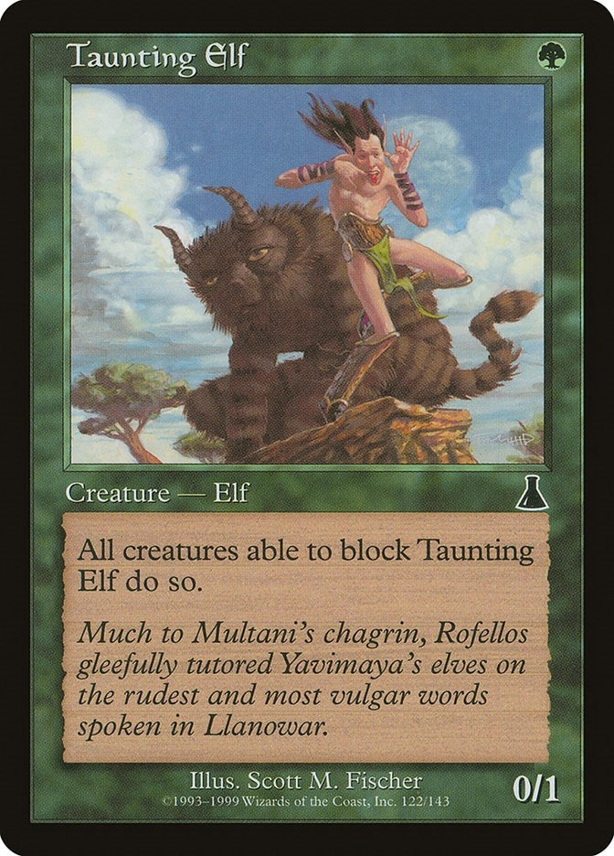 Image for Taunting Elf (122) (UDS) - Magic: The Gathering
