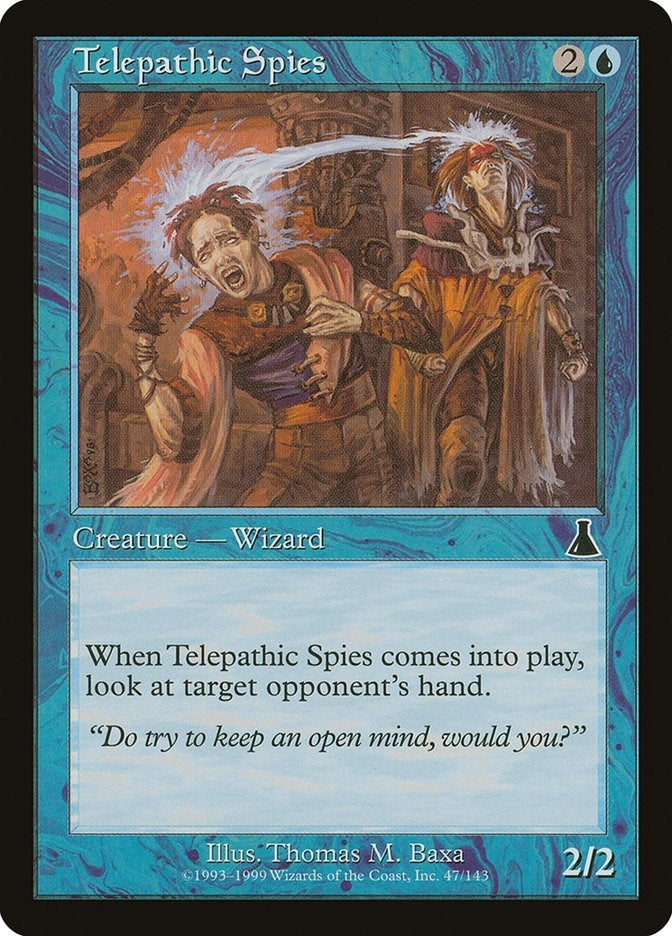 Image for Telepathic Spies (47) (UDS) - Magic: The Gathering