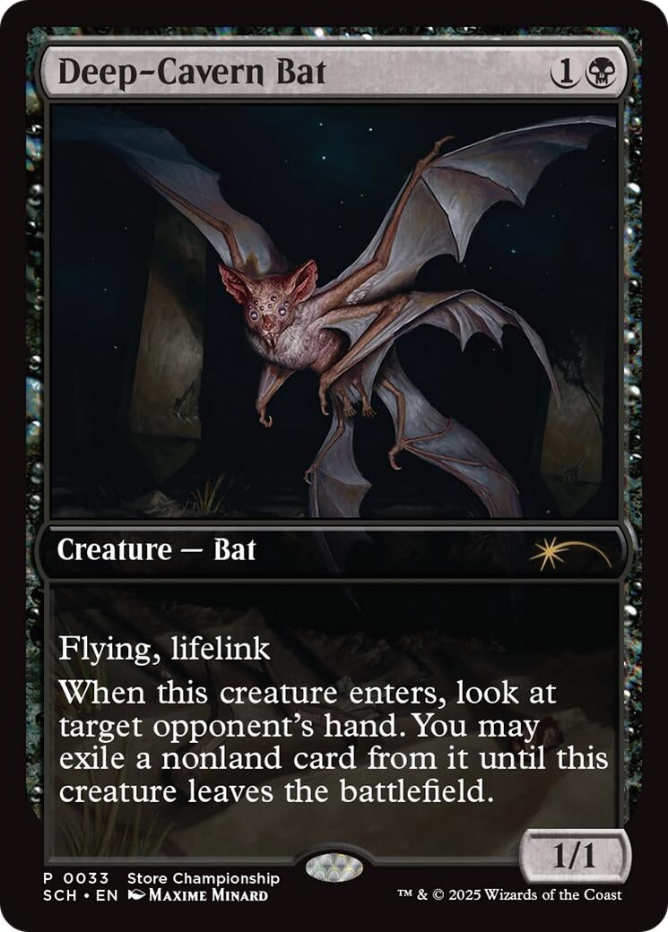 Image for Deep-Cavern Bat (33) (GAME) - Magic: The Gathering