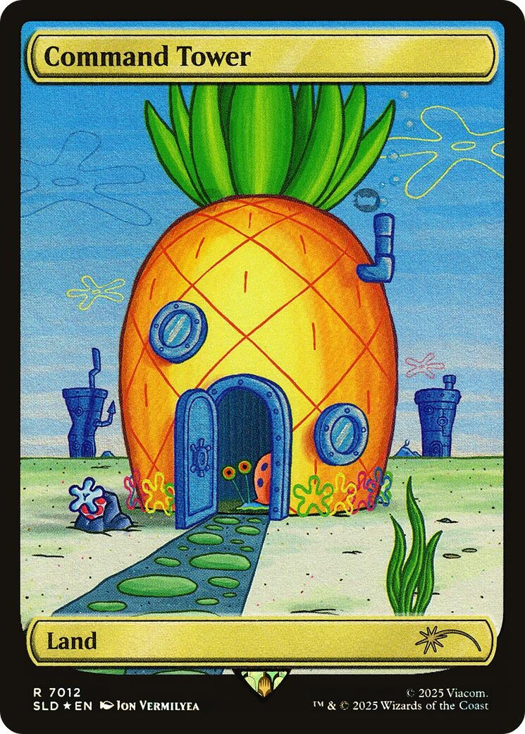 Image for Command Tower (7012) (Rainbow Foil) (7012) (SLD) - Magic: The Gathering
