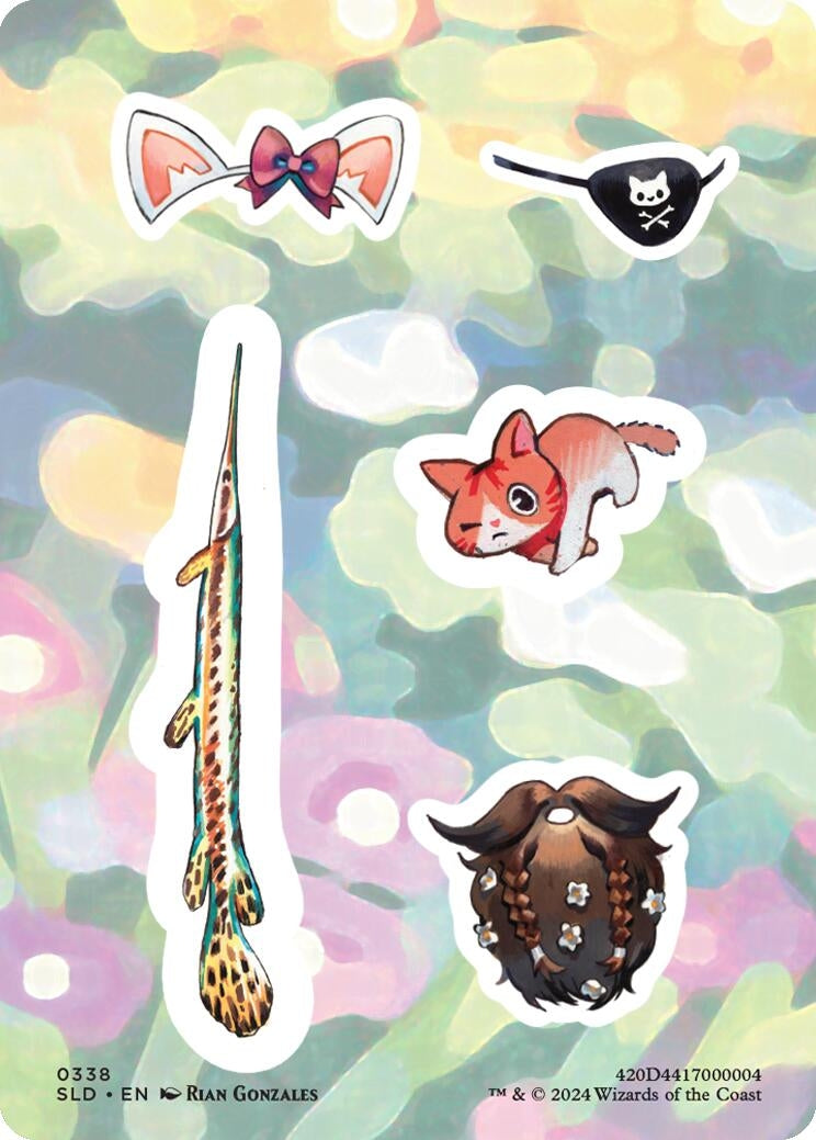 Image for Sticker Sheet (0338) (338) (SLD) - Magic: The Gathering