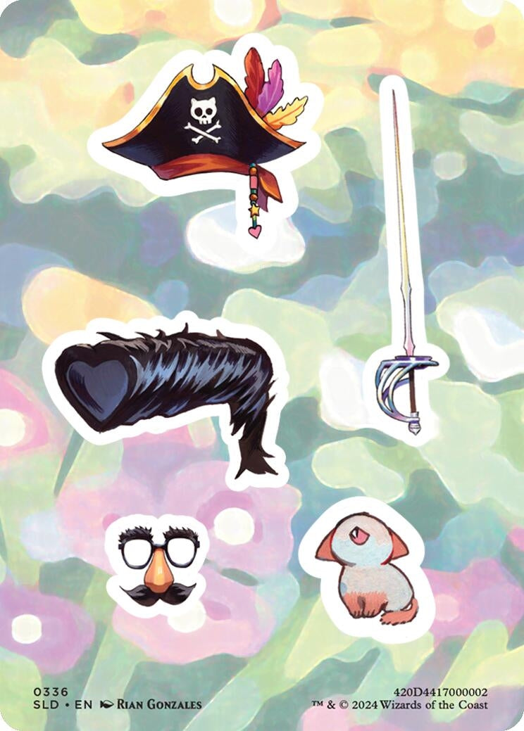 Image for Sticker Sheet (0336) (336) (SLD) - Magic: The Gathering