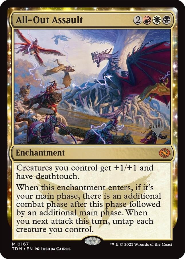 Image for All-Out Assault (167) (PPTDM) - Magic: The Gathering