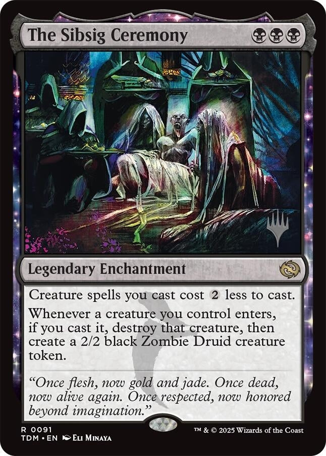 Image for The Sibsig Ceremony (91) (PPTDM) - Magic: The Gathering