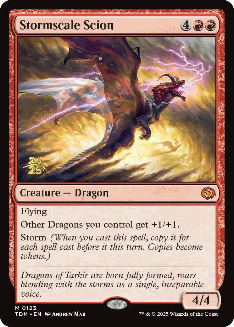 Image for Stormscale Scion (123) (PRE) - Magic: The Gathering