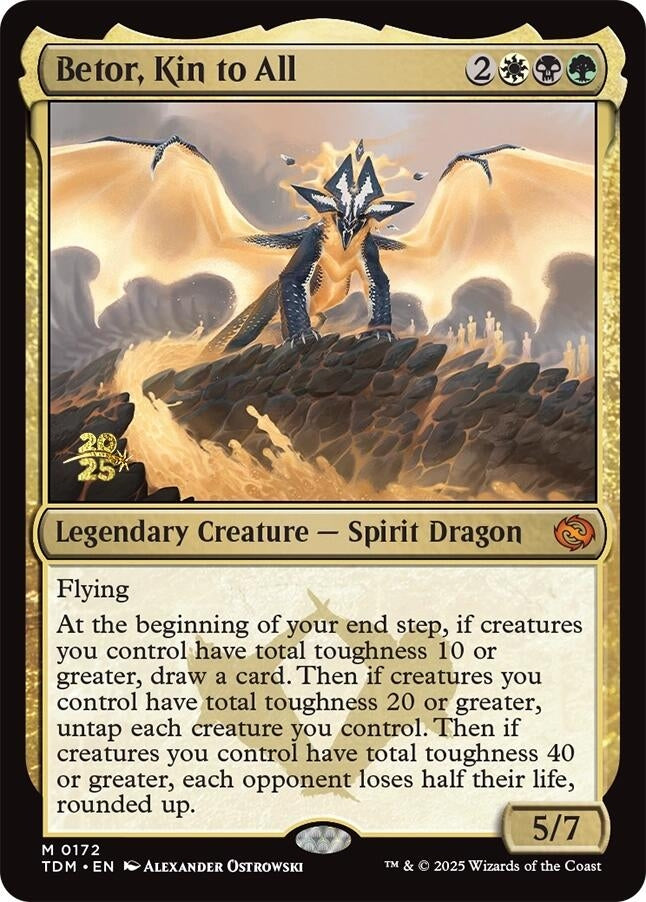 Image for Betor, Kin to All (172) (PRE) - Magic: The Gathering