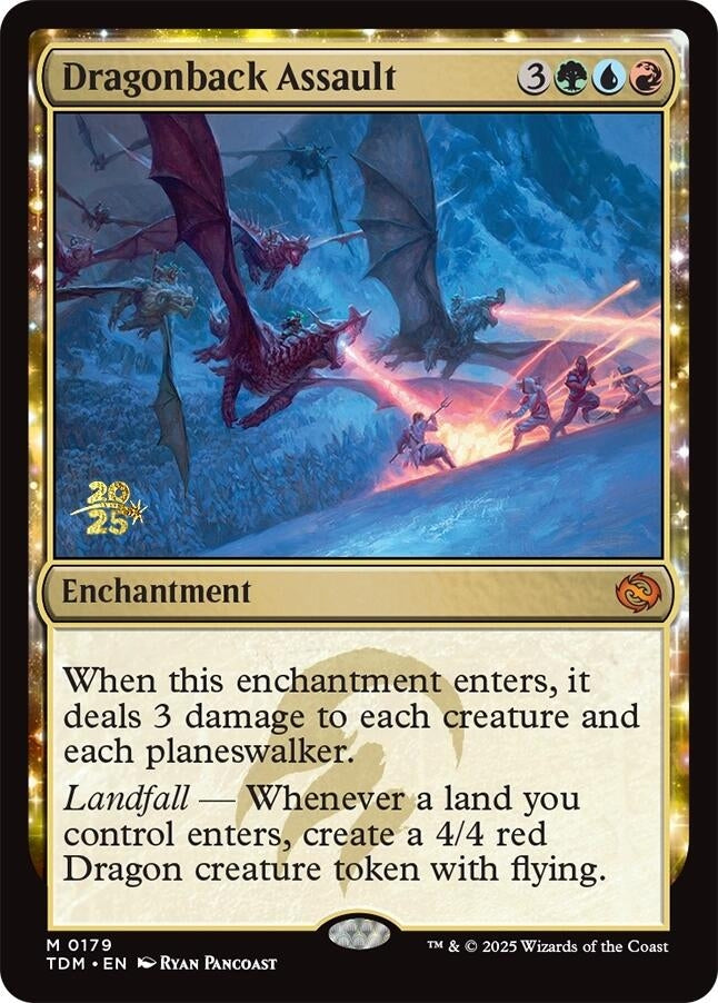 Image for Dragonback Assault (179) (PRE) - Magic: The Gathering