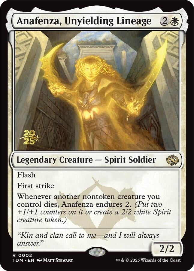 Image for Anafenza, Unyielding Lineage (2) (PRE) - Magic: The Gathering