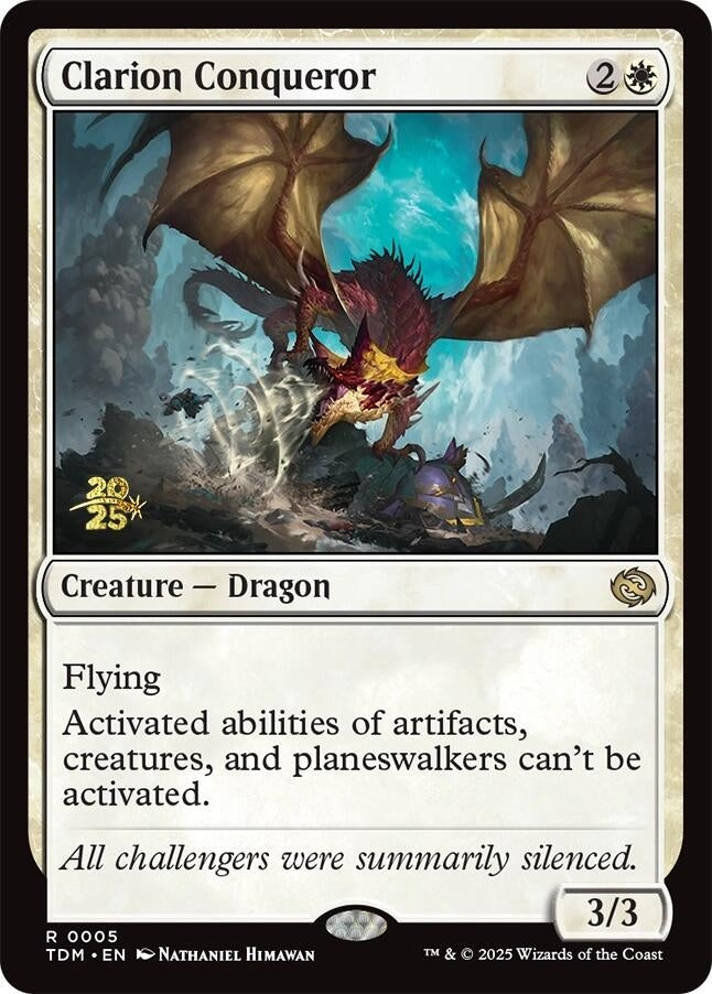 Image for Clarion Conqueror (5) (PRE) - Magic: The Gathering
