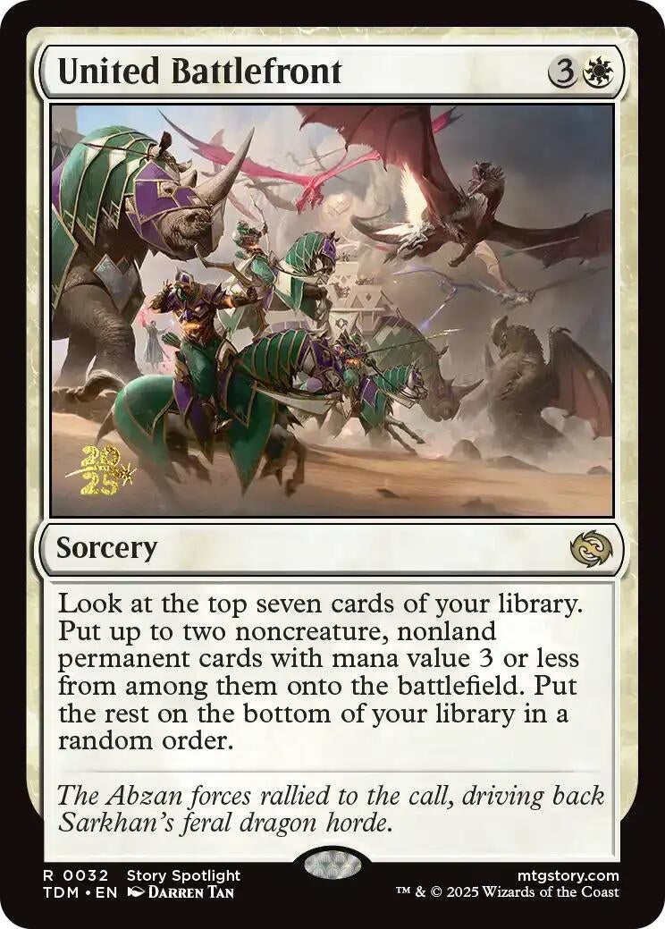 Image for United Battlefront (32) (PRE) - Magic: The Gathering