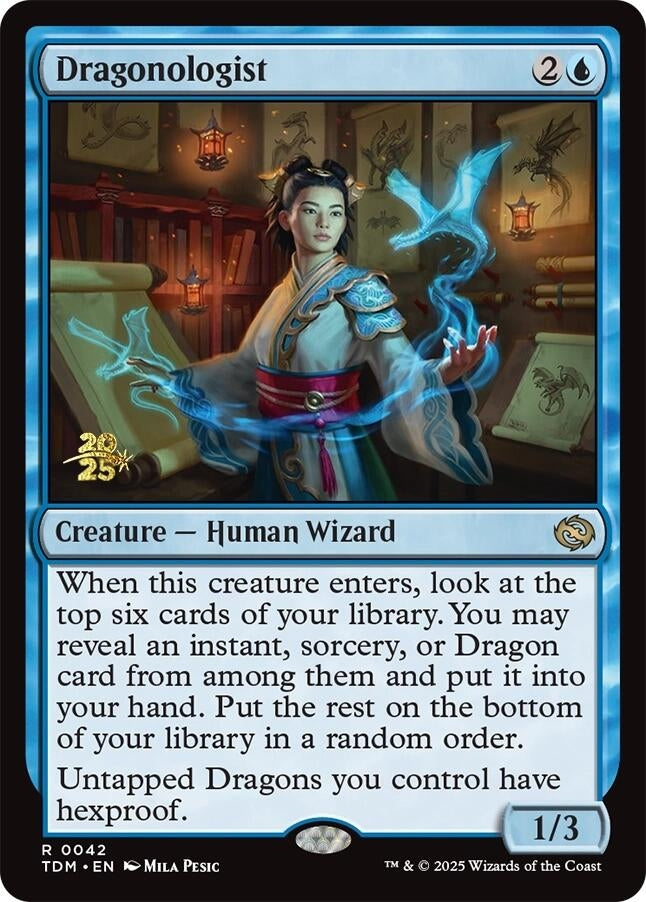Image for Dragonologist (42) (PRE) - Magic: The Gathering