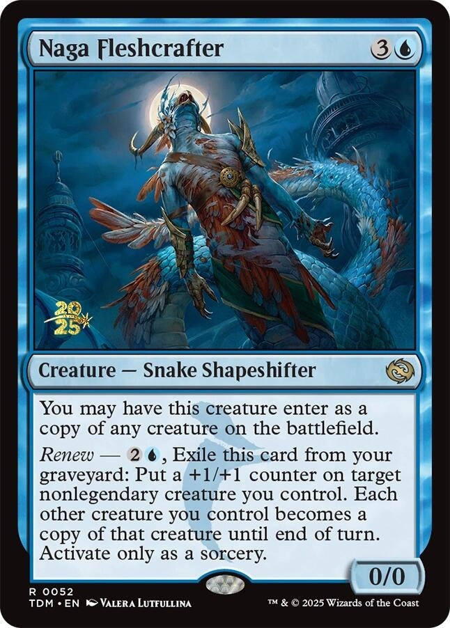 Image for Naga Fleshcrafter (52) (PRE) - Magic: The Gathering