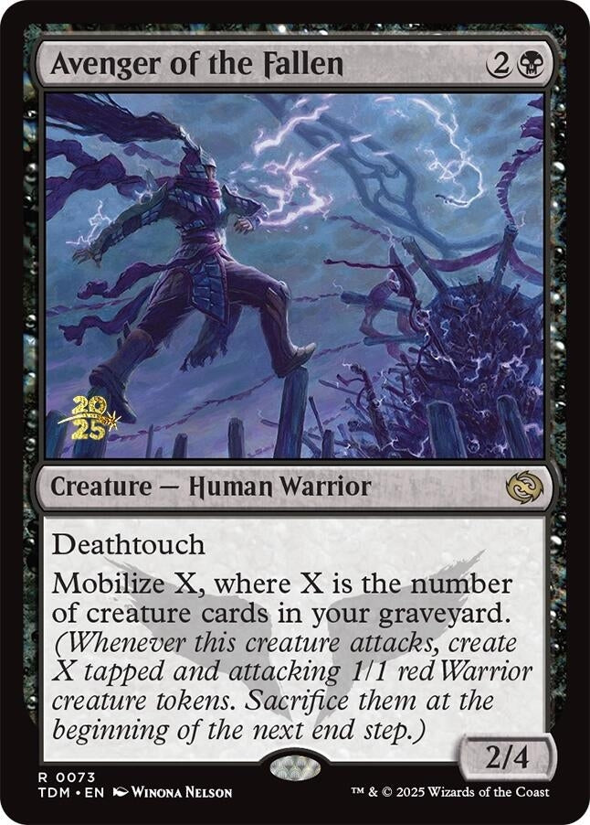 Image for Avenger of the Fallen (73) (PRE) - Magic: The Gathering