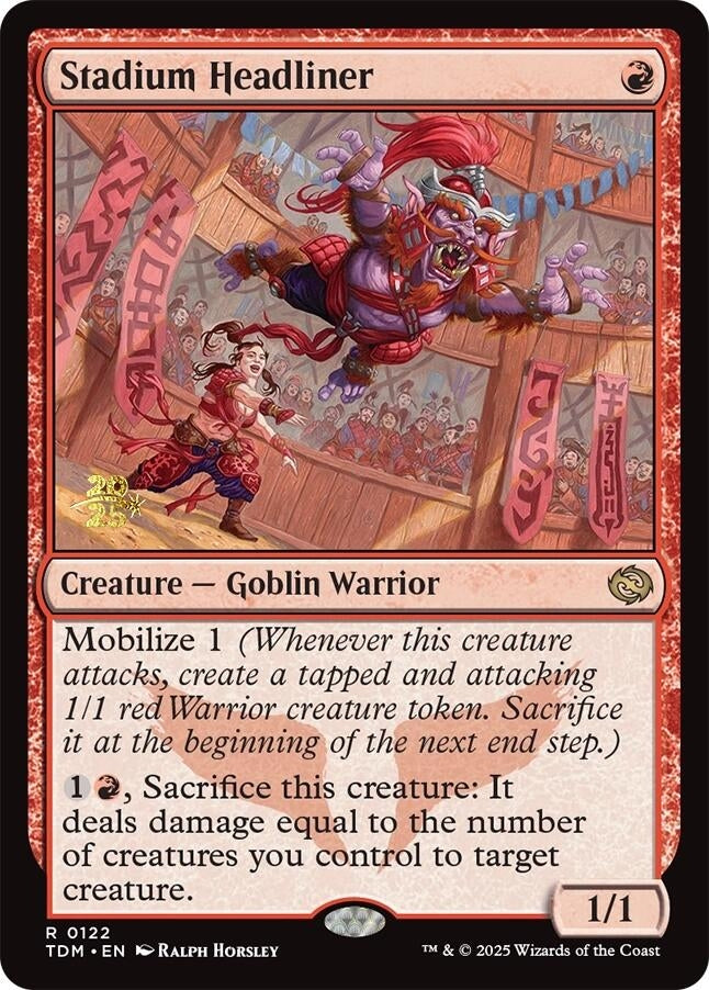 Image for Stadium Headliner (122) (PRE) - Magic: The Gathering