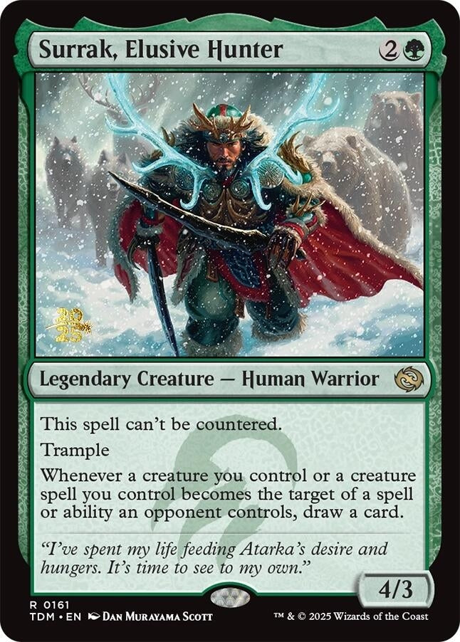 Image for Surrak, Elusive Hunter (161) (PRE) - Magic: The Gathering