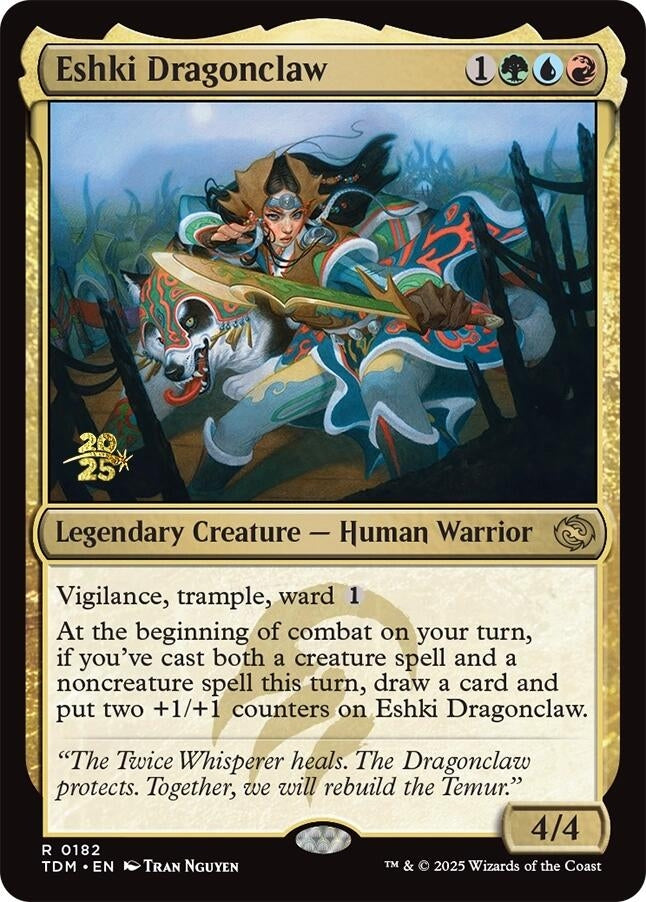 Image for Eshki Dragonclaw (182) (PRE) - Magic: The Gathering