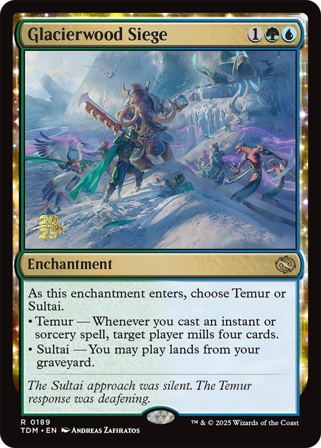 Image for Glacierwood Siege (189) (PRE) - Magic: The Gathering