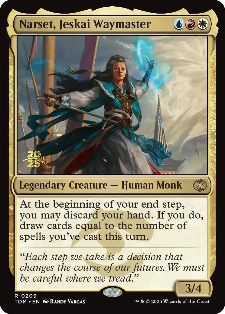 Image for Narset, Jeskai Waymaster (209) (PRE) - Magic: The Gathering
