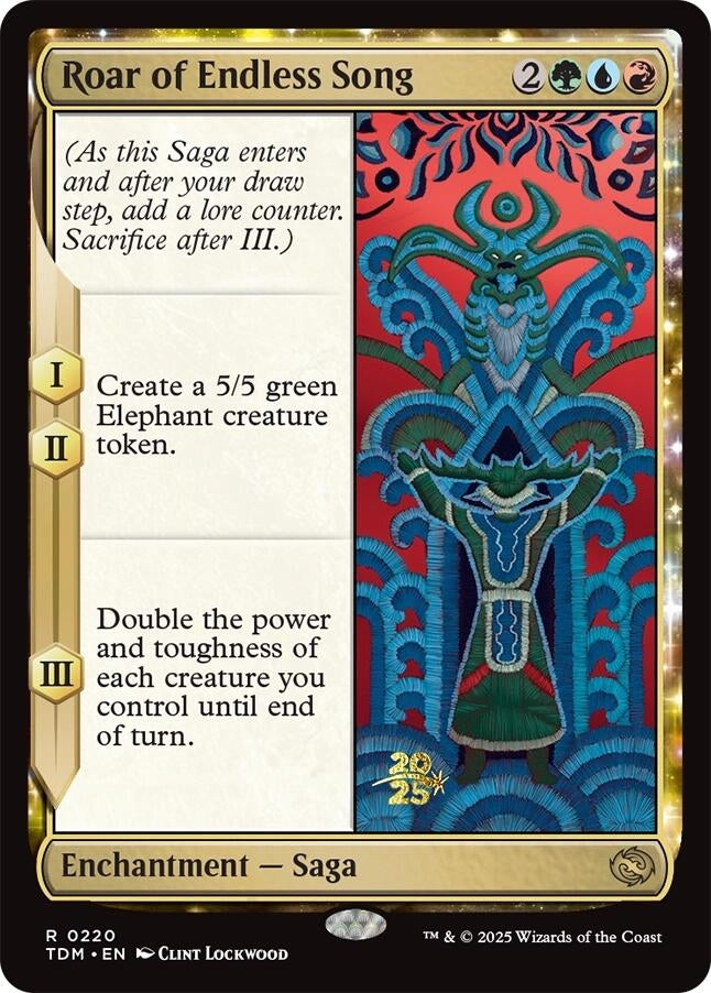 Image for Roar of Endless Song (220) (PRE) - Magic: The Gathering