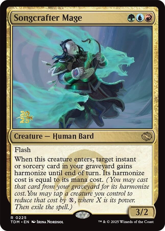 Image for Songcrafter Mage (225) (PRE) - Magic: The Gathering