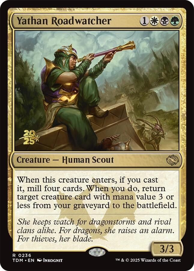 Image for Yathan Roadwatcher (236) (PRE) - Magic: The Gathering