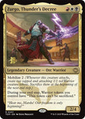 Image for Zurgo, Thunder's Decree (237) (PRE) - Magic: The Gathering