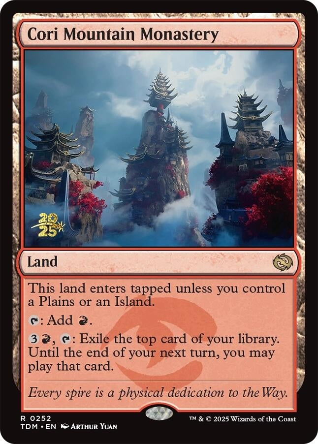 Image for Cori Mountain Monastery (252) (PRE) - Magic: The Gathering