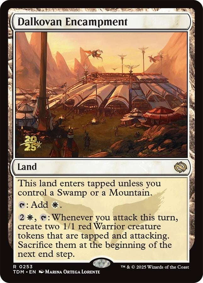 Image for Dalkovan Encampment (253) (PRE) - Magic: The Gathering