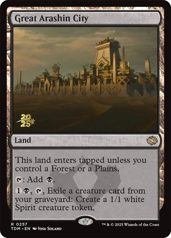 Image for Great Arashin City (257) (PRE) - Magic: The Gathering