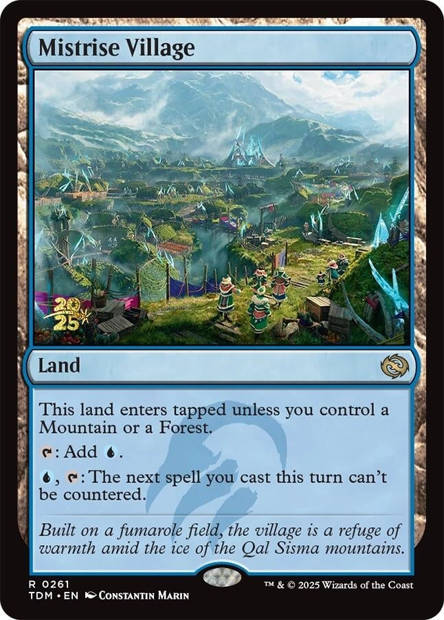 Image for Mistrise Village (261) (PRE) - Magic: The Gathering