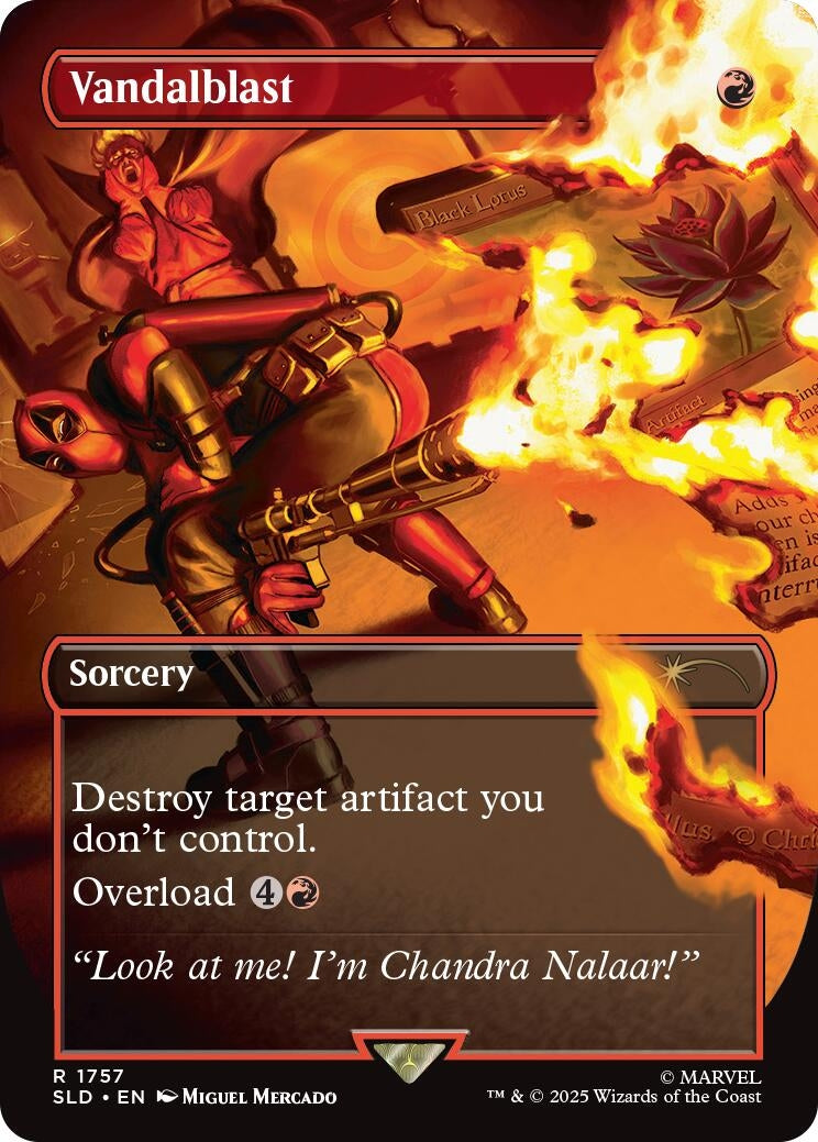Image for Vandalblast (1757) (1757) (SLD) - Magic: The Gathering