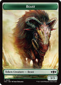 Image for Beast // Treasure Double-Sided Token (20 // 16) (TDC) - Magic: The Gathering