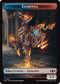 Image for Elemental (0027) // Monk Double-Sided Token (27 // 3) (TDC) - Magic: The Gathering
