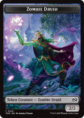 Image for Zombie Druid // Treasure Double-Sided Token (10 // 16) (TDM) - Magic: The Gathering