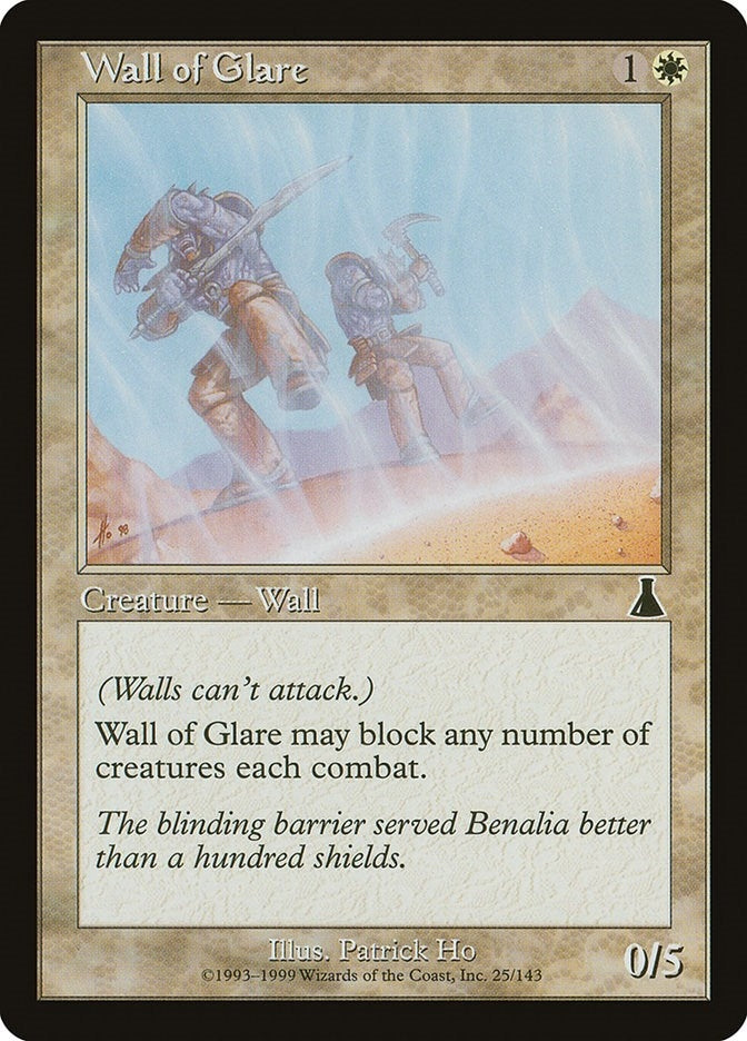 Image for Wall of Glare (25) (UDS) - Magic: The Gathering