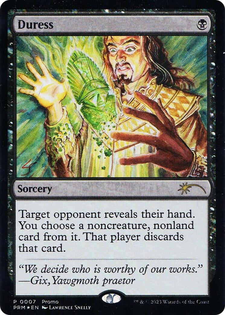 Image for Duress (Graphic Novel Insert) (7) (MEDIA) - Magic: The Gathering