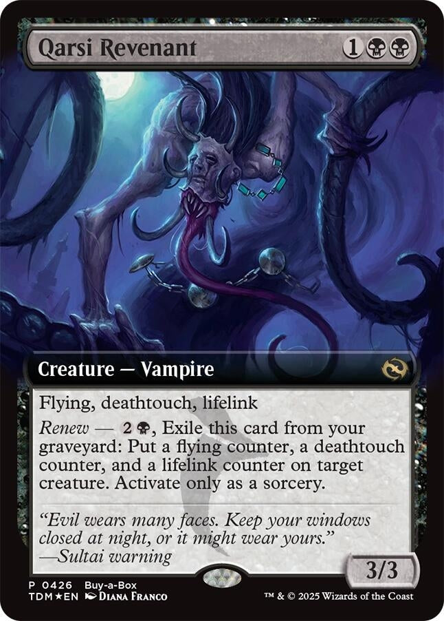 Qarsi Revenant (Extended Art) (426) (BABP)