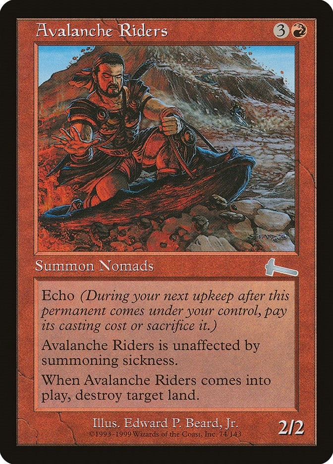 Image for Avalanche Riders (74) (ULG) - Magic: The Gathering